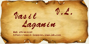 Vasil Laganin vizit kartica